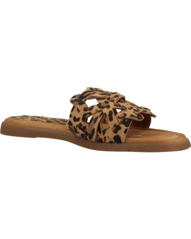 Sandalias de Mujer UNISA SANDALIAS MUJER MODELO CLERY LKD COLOR ANIMAL PRINT CANELE CANELE