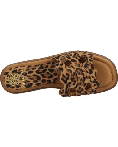 Sandalias de Mujer UNISA SANDALIAS MUJER MODELO CLERY LKD COLOR ANIMAL PRINT CANELE CANELE