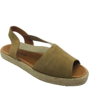 Sandálias CM MEDITERRANEA  de Mulher ALPARGATA VALENCIANA MUJER MEDITERRANEA 30135  ARENA