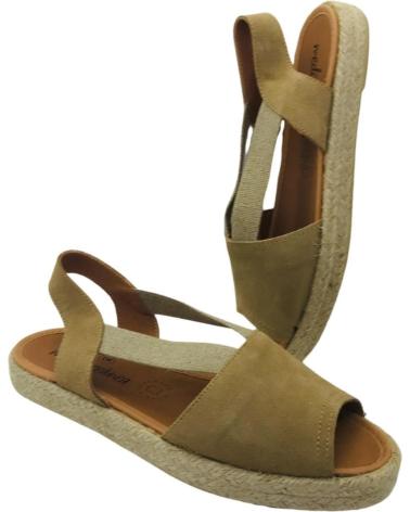 Sandálias CM MEDITERRANEA  de Mulher ALPARGATA VALENCIANA MUJER MEDITERRANEA 30135  ARENA