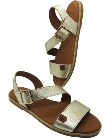 POPA SANDALIA PLANA MUJER LEYTE MS33802103 SOFT ORO