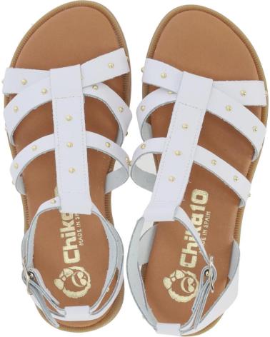 Sandalias CHIKA10  de Mujer y Niña VICHY 01  BLANCO-WHITE