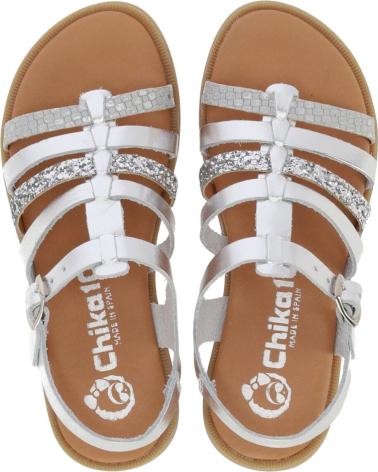 Sandalias de Niña CHIKA10 VICHY 02 PLATA-METAL-SILVER