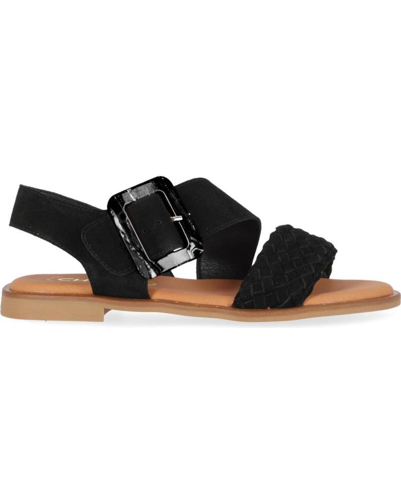 Sandalias CHIKA10  de Mujer MUSAKA 10  NEGRO-BLACK