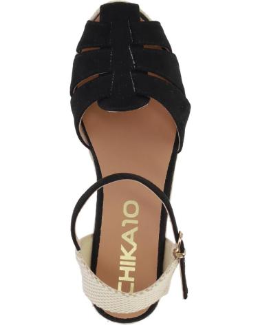 Sandalias CHIKA10  de Mujer URSULA 05  NEGRO-BLACK