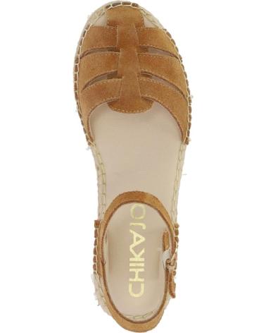 Sandalias CHIKA10  de Mujer CAMELIA 05  CUERO-TAN