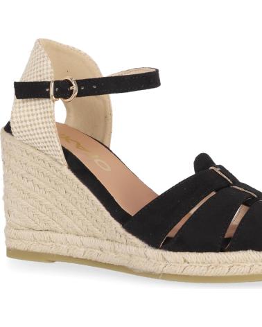 Sandalias CHIKA10  de Mujer NADIAS 11  NEGRO-BLACK