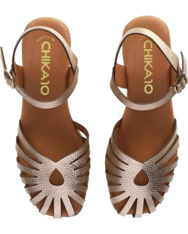 Woman Sandals CHIKA10 CAPRI 04  ORO-GOLD