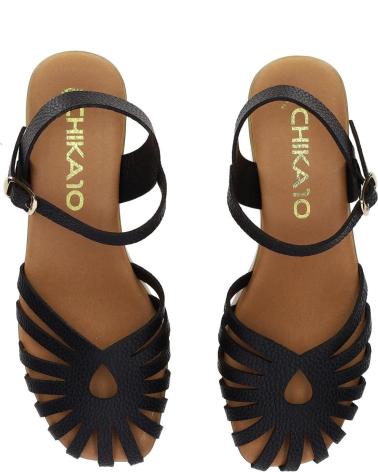 Sandalias CHIKA10  de Mujer CAPRI 04  NEGRO-BLACK