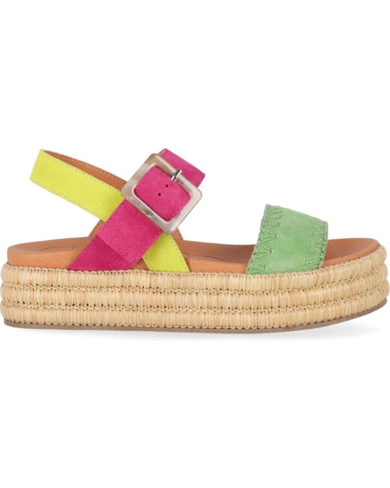 Sandalias CHIKA10  de Mujer EKOS 01  MULTICOLOR-GREEN MULTI