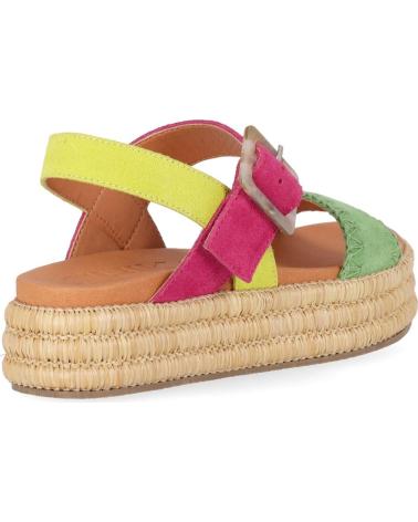 Sandalias CHIKA10  de Mujer EKOS 01  MULTICOLOR-GREEN MULTI