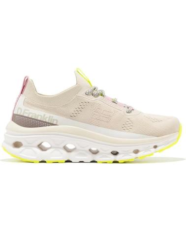 Scarpe sport D. FRANKLIN  per Donna ZAPATILLAS D FRANKLIN AEERO SNEAKERS MESH  TAUPE