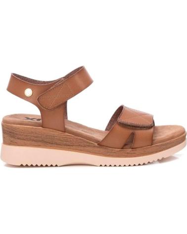 Sandalias XTI  de Mujer SANDALIA VELCROS CUNA 5 CM  MARRóN