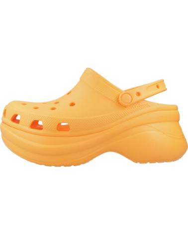 Zuecos CROCS  de Mujer ZUECOS MUJER MODELO CLASSIC BAE CLOG COLOR NARANJA ORANGESIC  ORANGESICL