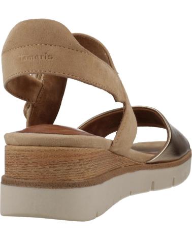 Sandales TAMARIS  pour Femme SANDALIAS MUJER MODELO 28206 COLOR ORO  TANCMB