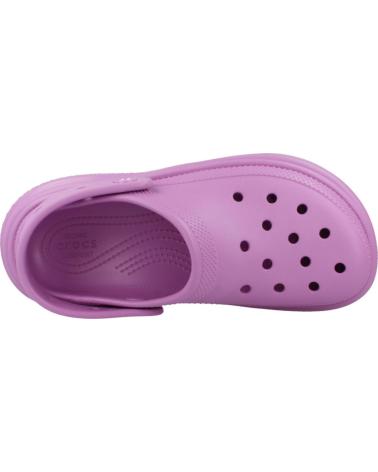 Woman Clogs CROCS ZUECOS MUJER MODELO STOMP CLOG COLOR ROSA  BUBBLE