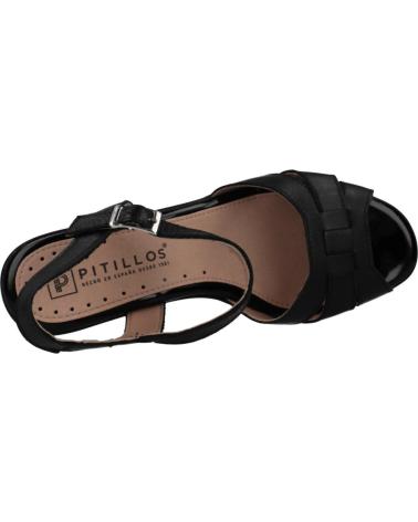 Sandales pour Femme PITILLOS SANDALIAS MUJER MODELO 20123P COLOR NEGRO