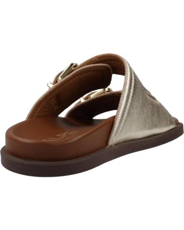Sandalias ALPE  de Mujer SANDALIAS MUJER MODELO 5447 61 COLOR ORO  PLATINO