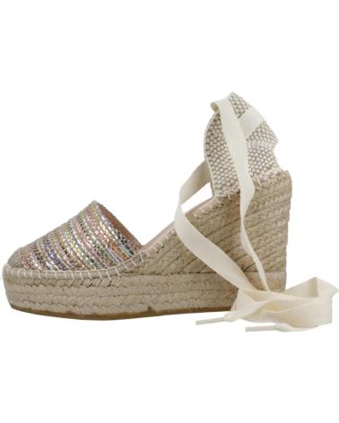 Sandali MACARENA  per Donna ALPARGATAS MUJER MODELO ALBA55 COLOR MULTICOLOR  TAUPE