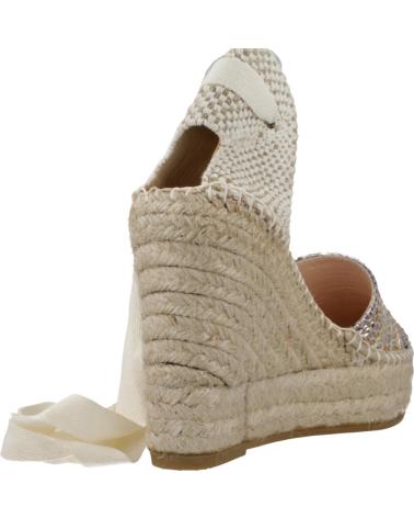 Sandalias de Mujer MACARENA ALPARGATAS MUJER MODELO ALBA55 COLOR MULTICOLOR TAUPE