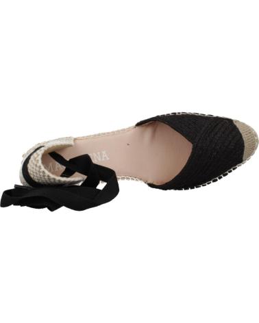 Sandalias de Mujer MACARENA ALPARGATAS MUJER MODELO DENIS16 COLOR NEGRO