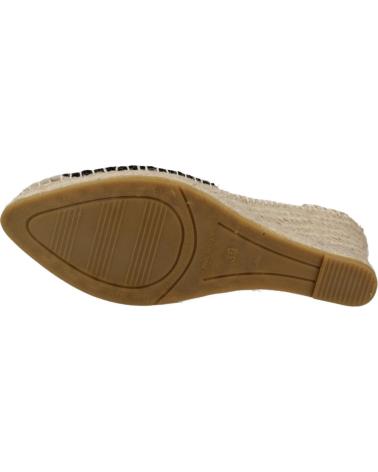 Sandalias de Mujer MACARENA ALPARGATAS MUJER MODELO DENIS16 COLOR NEGRO