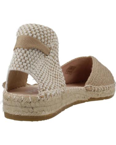 Sandalen MACARENA  für Damen ALPARGATAS MUJER MODELO IMA13 COLOR MARRON CLARO  NATURAL