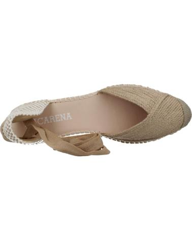 Sandalen MACARENA  für Damen ALPARGATAS MUJER MODELO IMA13 COLOR MARRON CLARO  NATURAL