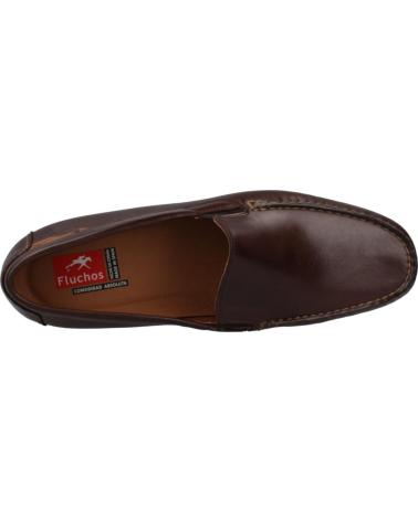 Man shoes FLUCHOS MOCASINES HOMBRE MODELO F2208 COLOR MARRON  CSTNO