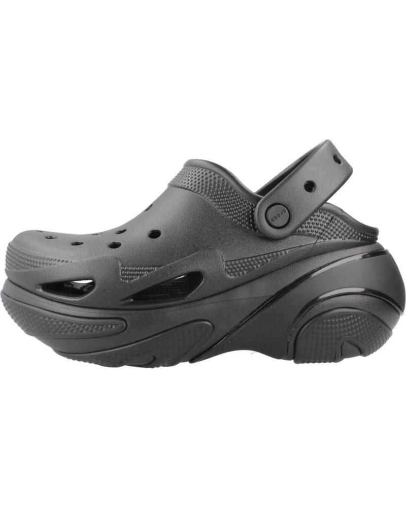 Tamancos CROCS  de Mulher ZUECOS MUJER MODELO BUBBLE CRUSH CLOG U COLOR NEGRO  BLACK