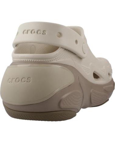 Woman Clogs CROCS ZUECOS MUJER MODELO BUBBLE CRUSH CLOG U COLOR BEIS  TAUPE