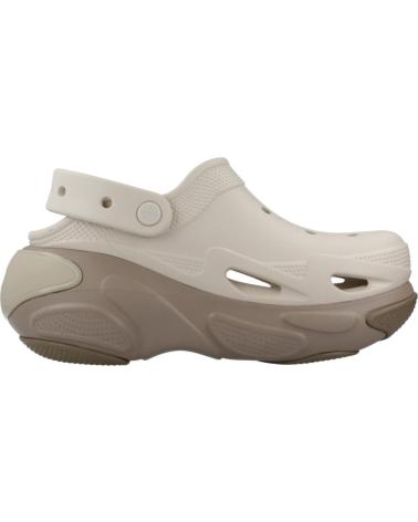 Woman Clogs CROCS ZUECOS MUJER MODELO BUBBLE CRUSH CLOG U COLOR BEIS  TAUPE