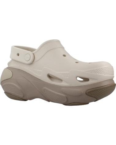 Woman Clogs CROCS ZUECOS MUJER MODELO BUBBLE CRUSH CLOG U COLOR BEIS  TAUPE