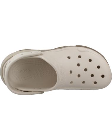 Woman Clogs CROCS ZUECOS MUJER MODELO BUBBLE CRUSH CLOG U COLOR BEIS  TAUPE