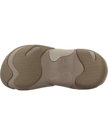 Woman Clogs CROCS ZUECOS MUJER MODELO BUBBLE CRUSH CLOG U COLOR BEIS  TAUPE