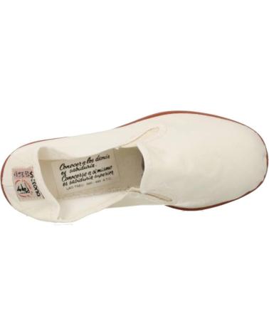 Scarpe VICTORIA  per Bambina e Bambino ZAPATILLAS NINO MODELO 108019 COLOR BLANCO  CRUDO