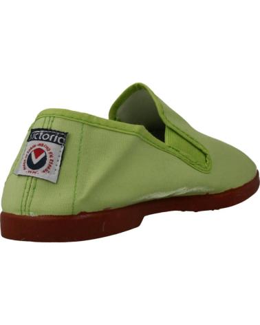 Zapatos VICTORIA  de Niña y Niño ZAPATILLAS NINO MODELO 108019 COLOR VERDE  PISTACHO