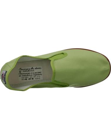 Zapatos VICTORIA  de Niña y Niño ZAPATILLAS NINO MODELO 108019 COLOR VERDE  PISTACHO