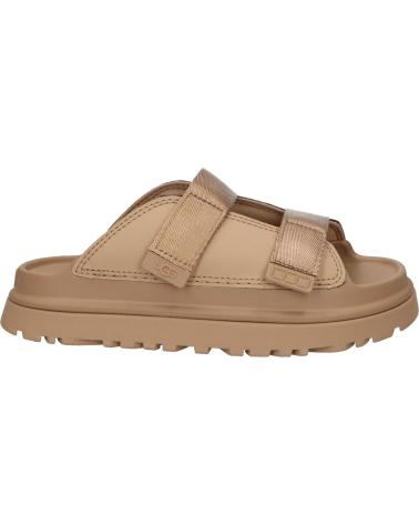 Sandálias UGG  de Mulher e Menina 1166513K GOLDENGLOW SLIDE  DARK SAND