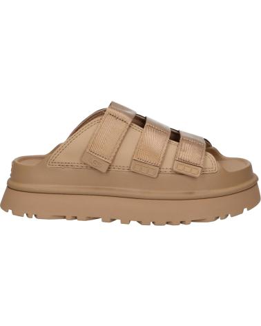 Sandálias UGG  de Mulher 1167430 GOLDENGLOW SLIDE  DARK SAND