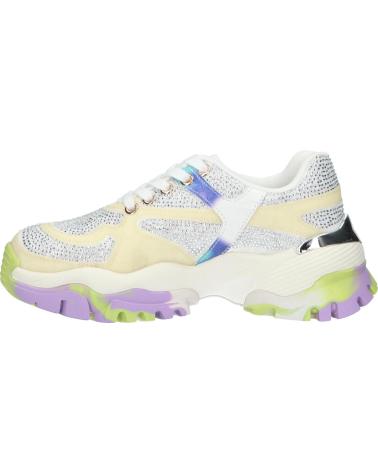 Sapatilhas EXE  de Mulher 22E10-8  STRASS WHITE BEIG