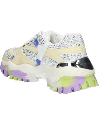 Sapatilhas EXE  de Mulher 22E10-8  STRASS WHITE BEIG