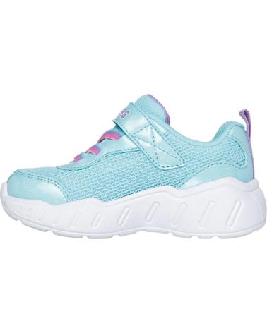 boy Zapatillas deporte SKECHERS ZAPATILLAS PLAY SCENE FUN SQUAD TURQUESA MULTI 303158N-TQMT  AZUL