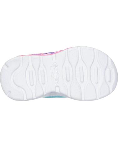 boy Zapatillas deporte SKECHERS ZAPATILLAS PLAY SCENE FUN SQUAD TURQUESA MULTI 303158N-TQMT  AZUL