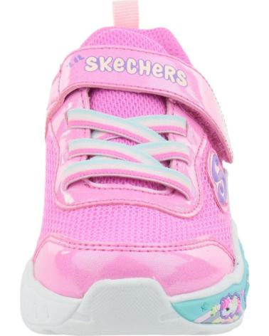 Deportivas SKECHERS  de Niña ZAPATILLAS PLAY SCENE FUN SQUAD MULTI 303158N-PKMT CASU  ROSA