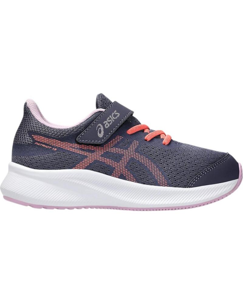 Deportivas de Niño ASICS ZAPATILLAS PATRIOT 13 PS AZUL INDIGO FOG PAPAYA 1014A264-501 AZUL MARINO