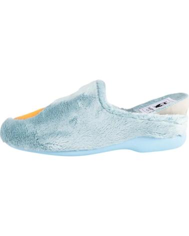 Pantoufles MARPEN  pour Femme ZAPATILLAS DE CASA GUSANO FRUTAS PETROLEO 418IV24 SLIPP  AZUL