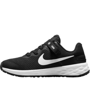 Sneaker für Junge NIKE ZAPATILLAS REVOLUTION 6 FLYEASE NN PS BLANCO HUMO NEGRO