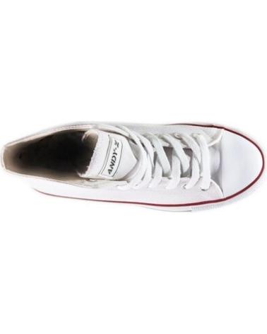 Woman and Man Zapatillas deporte ANDY-Z ZAPATILLAS ANDY Z BOTA BLANCO AZ1006-WHITE  NEGRO