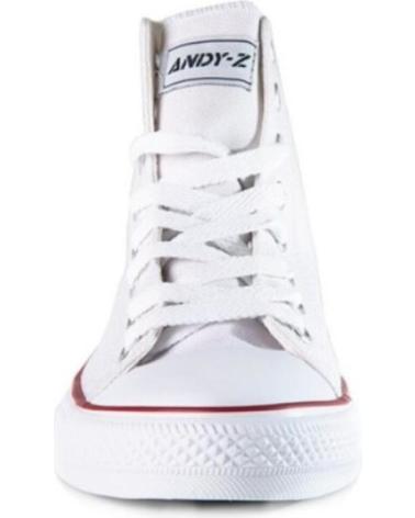 Zapatillas deporte ANDY-Z  de Hombre ZAPATILLAS ANDY Z BOTA BASKET BLANCA AW0155-02  BLANCO